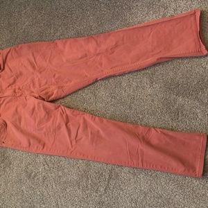 Men's Salmon Color Canada Pants, 36x32